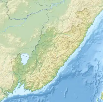 Voir sur la carte topographique du kraï du Primorié