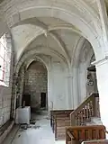 4e&nbsp;travée, vue vers l'ouest.