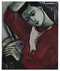 Ruth Cahn, Fillette en veste rouge, avant 1935,  collection Edition Memoria, Thomas B. Schumann