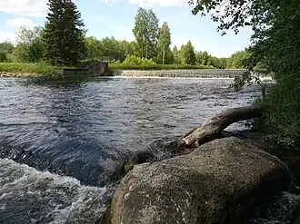 Barrage de Rutikvere.