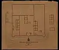 Plan portugais du fort en 1888.