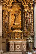 Autel de la chapelle Nossa Senhora da Silva dans le centre historique de Porto.