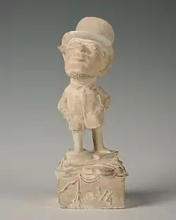 Caricature de Jacques-Joseph Maquart par Sébastien Masson en 1841. Musée des Beaux-Arts de Reims.