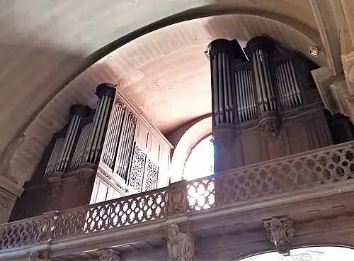 son orgue de tribune,