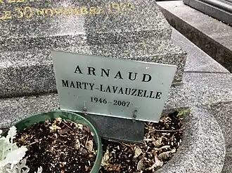 Plaque funéraire.