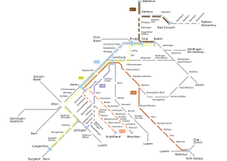 Image illustrative de l’article Réseau express régional argovien