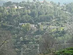 Vue à partir des fenêtres du couvent.