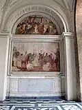 Fresques du pronaos de l'église par Micco Spadaro