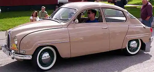 Saab 96 de 1961.