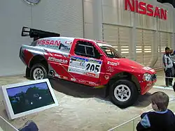 La Nissan du Paris-Dakar au Salon de Genève