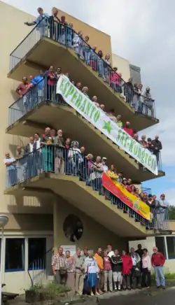 Photo de groupe lors du 87e&nbsp;congrès en 2014 à Dinan