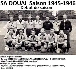 Equipe début de saison