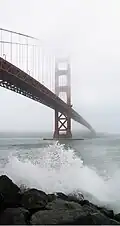 Brouillard à San Francisco.