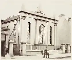 Premier bâtiment de la Grande Synagogue de Sydney&nbsp;(en).