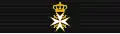 Ruban chevalier honneur et dévotion de l'ordre de Malte