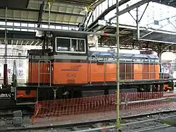Y 8342 en gare de l'Est en 2005