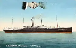 carte postale colorée du Merion