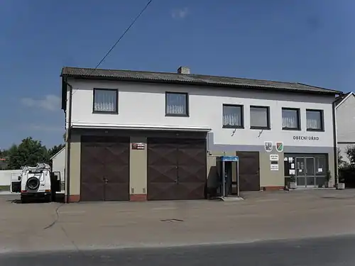 Svéradice : la mairie.