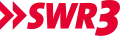 Logo de SWR3 depuis 2014 (variante monochrome rouge du précédent)