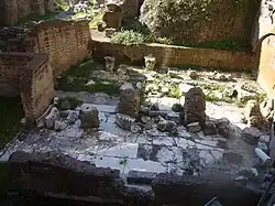 Area Bellona, derrière le théâtre de Marcellus.