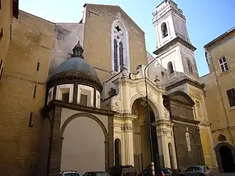 Entrée de San Domenico Maggiore.