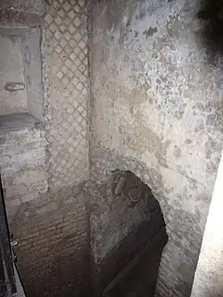 Différents niveaux des fouilles.