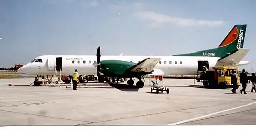 Saab 2000 EI-CPM de City_Jet en 1998