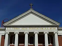 Dédicace au Sacré-Cœur de Jésus.