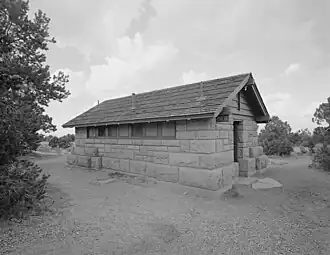 Saddlehorn Comfort Station.