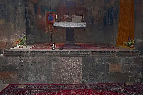 Autel de Sourp Sion.