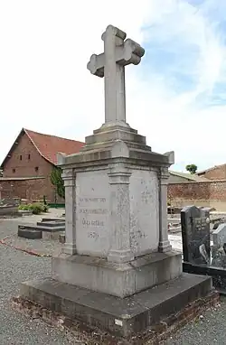 Le monument de la guerre franco-allemande de 1870.