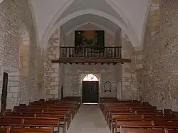 La nef de l'église.