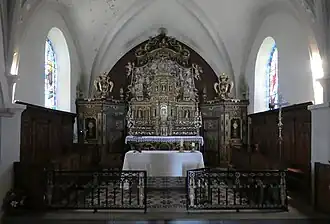 Retable du XVIIIe&nbsp;siècle.