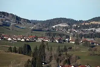 Vue depuis Rochejean.