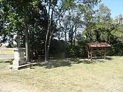 Espace vert à l’entrée de la commune.