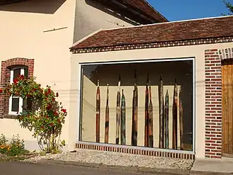 Les Nomades du Nil Bleu,groupe statuaire par Etiyé Dimma Poulsen