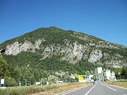 La Nationale 125 et l'entreprise Omya