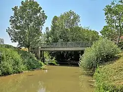 La Morthe au pont de Saint-Broing.