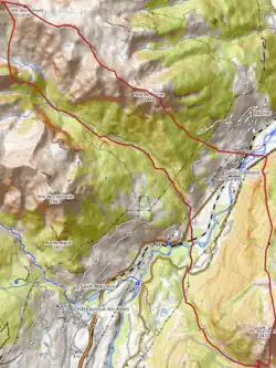 Carte topographique