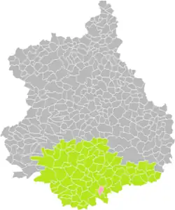 Saint-Cloud-en-Dunois dans son arrondissement.