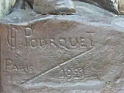 signature de Charles-Henri Pourquet