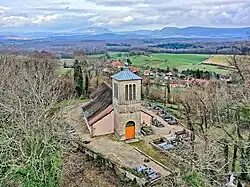 L'église de Saint-Cyr.