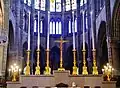 Garniture de l'autel de la basilique Saint-Denis