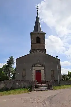 L'église paroissiale.