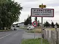 Entrée de Saint-Erme-gare.