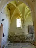 1re&nbsp;travée, vue vers le nord.