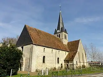 L'église Saint-Félix depuis le sud-ouest.