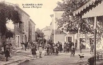 Avenue d'Autignac (Cours Lafayette).