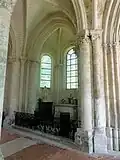 Chapelle rayonnante nord-est.