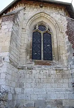 Fenêtre gothique du chœur.